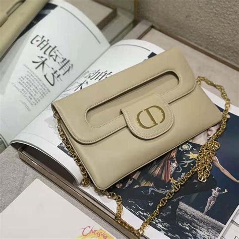 dior double flap bag|Medium DiorDouble Bag Beige Smooth Calfskin .